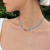 FANTASTIC PLANET böhmisches Halsband (TÜRKIS)