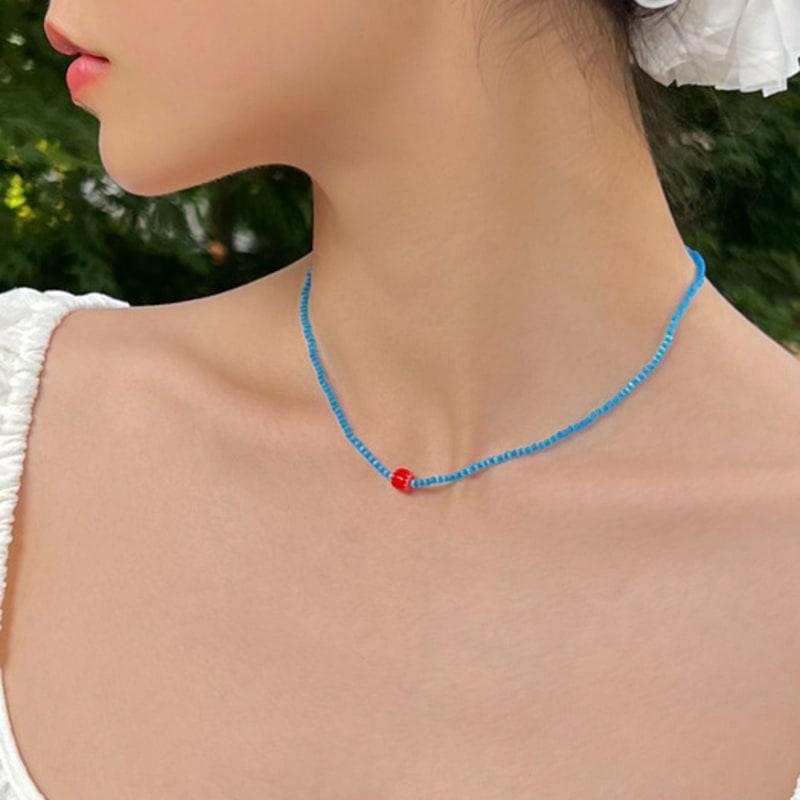 FANTASTIC PLANET böhmisches Halsband (TÜRKIS)