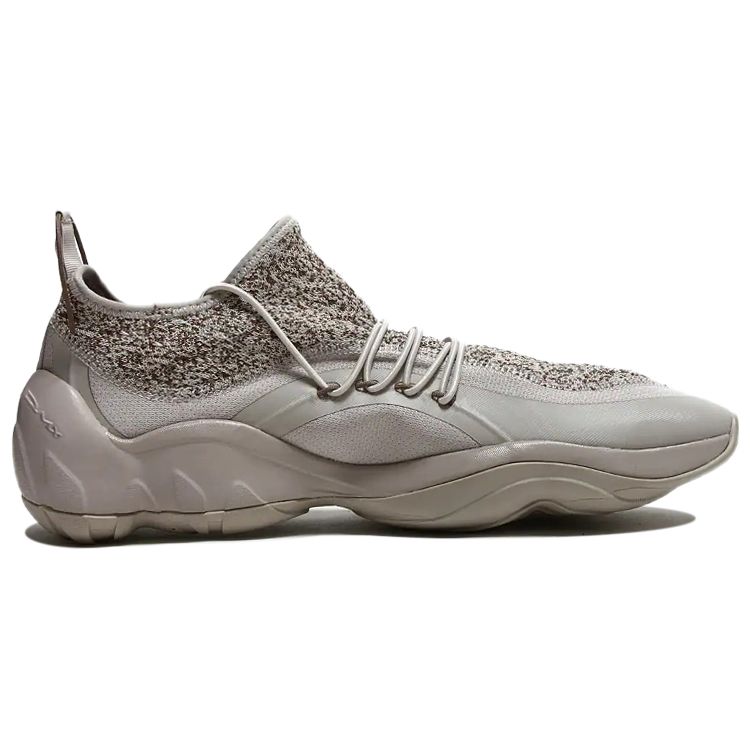 Reebok Dmx Fusion Ts Lightweight Comfortable Running Shoes Unisex Sneakers Gray Brown CN2208