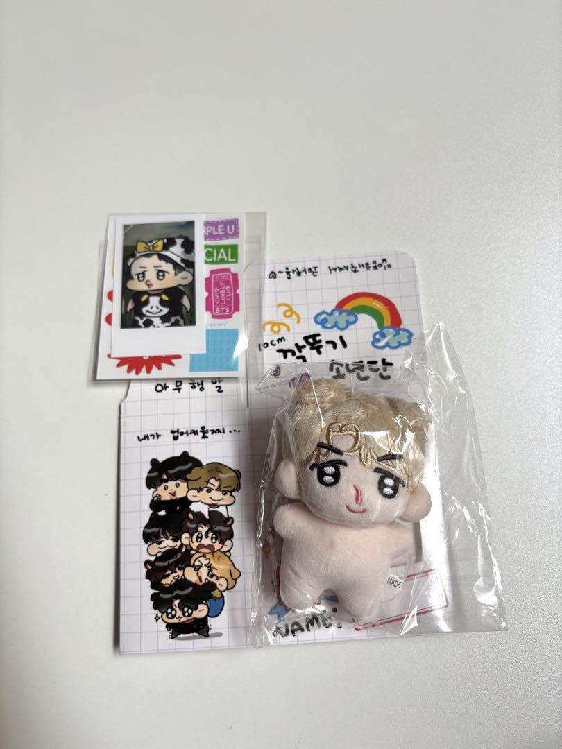 

[Б/У] Плюшевая игрушка BTS mokku Чимин 10 см