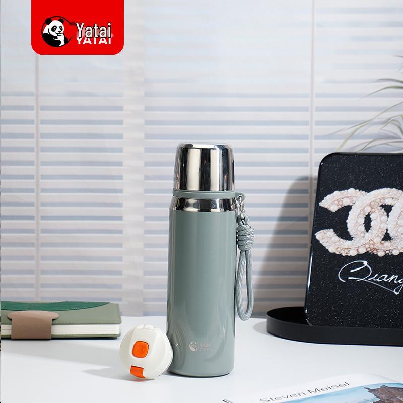 Yatai Ladies  Insulated 316 Stainless Steel Water Cup - Stylish and Portable for Students 600ml