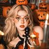 New Beautiful Ghost Haunted Halloween Tattoo Sticker Witch Playful Cute Makeup Face Waterproof