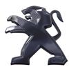 For Peugeot 3008 2008 1pcs ABS 3D Car Front Logo Front Hood Rear Bumper Tail Door Trunk Sticker Car Emblem Styling Accessories