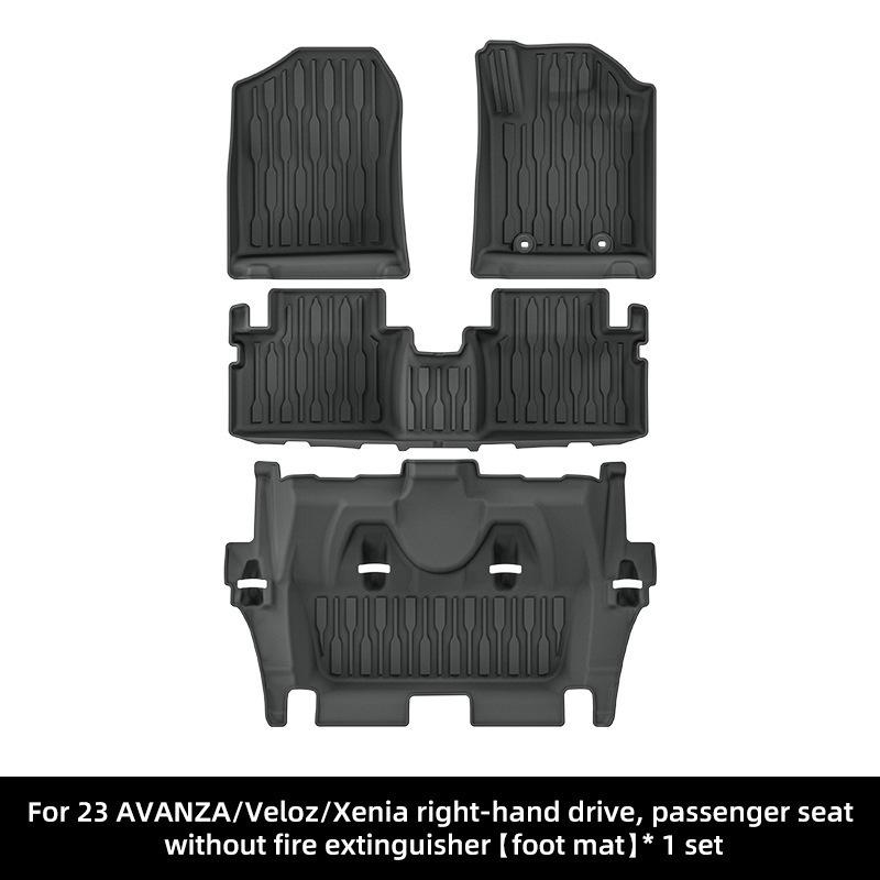 All-TPE Floor Mats for 2023 Avanza, Toyota Veloz, Daihatsu Xenia (RHD)