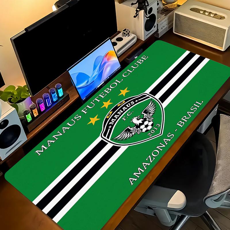 MANAUS FC Color Mouse Pad Large Gaming Table Cushion Non-slip Laptop Tablet Big Mousepad XXL Mat Mini PC Playmat With Lock edge