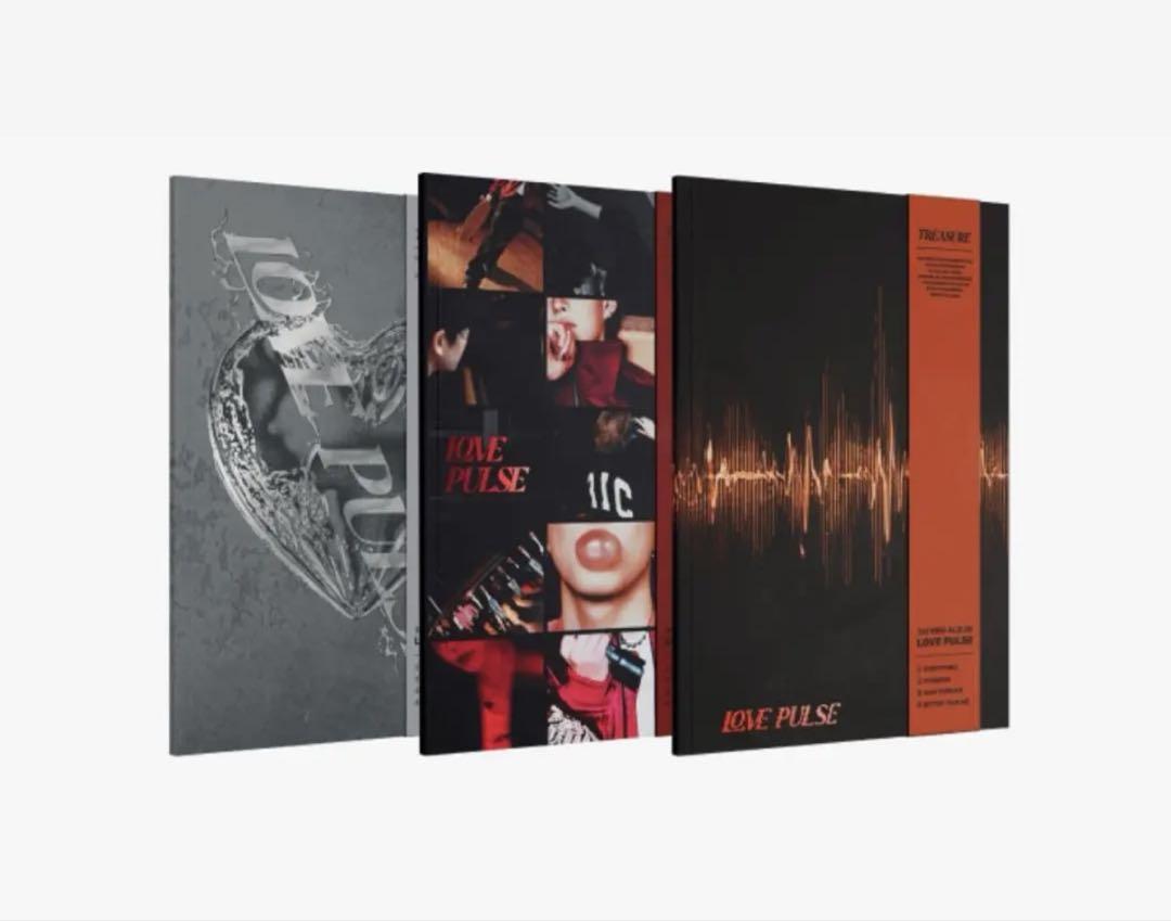 

[USED] TREASURE [LOVE PULSE] 3-pack set