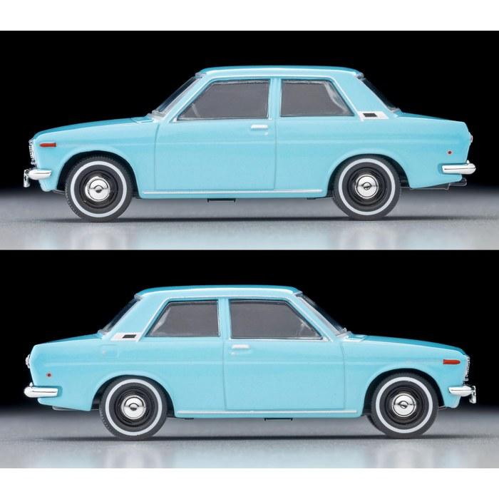TOMYTEC Tomica Limited Vintage 1/64 LV-220a Datsun 510 2-Door Sedan (North America Spec) Light Blue '69 339427