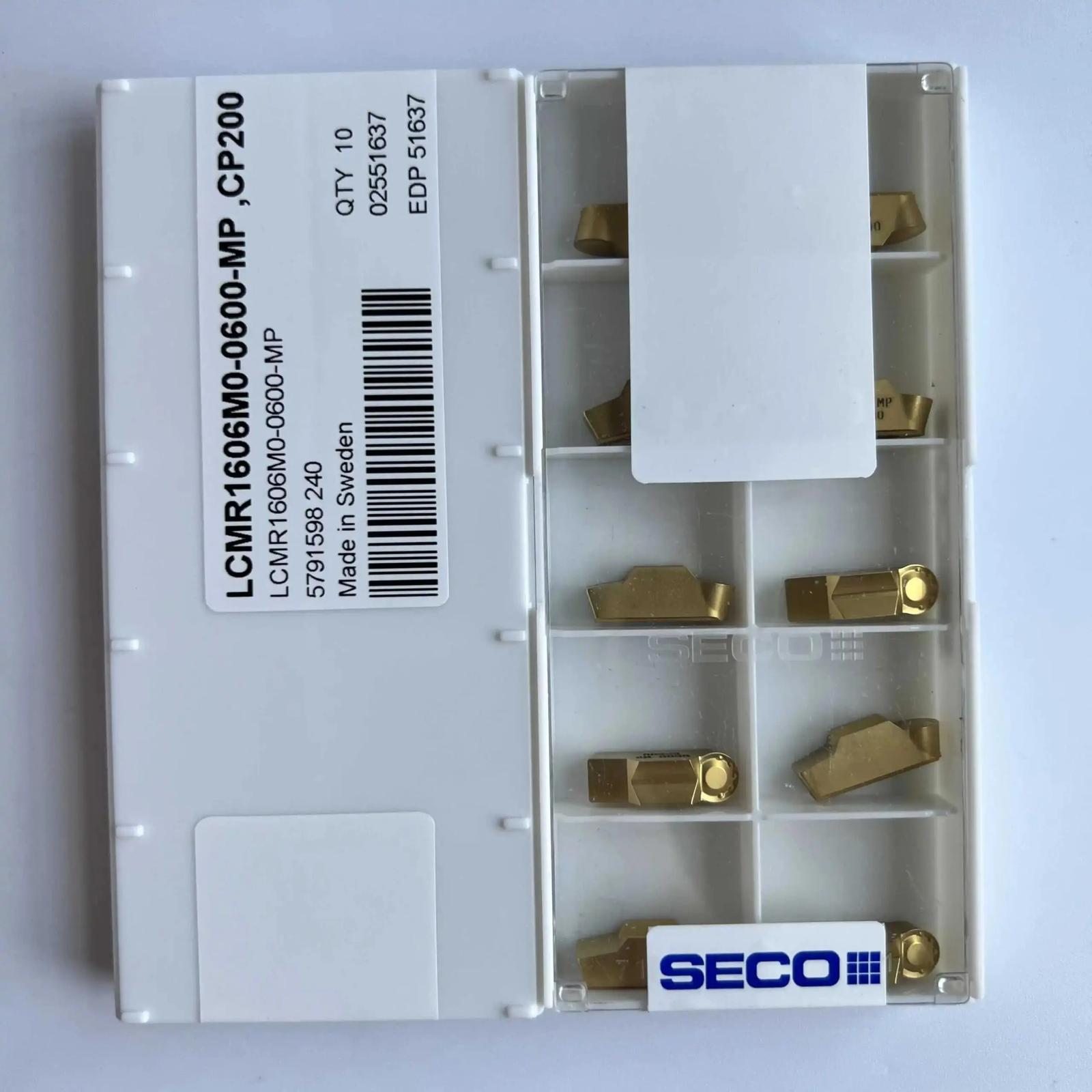 

SECO / LCMR1606M0-0600-MP,CP200 /Original genuine CNC alloy blade 10 PCS