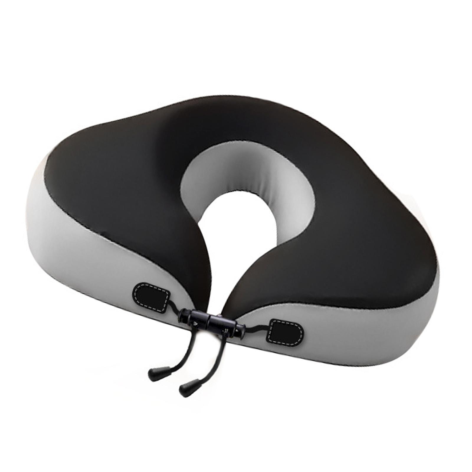 

Подушка-кушон для массажа лица вниз для ухода после операции на глазах и расслабления лица из мягкого пенополиуретана с эффектом памяти светло-серый