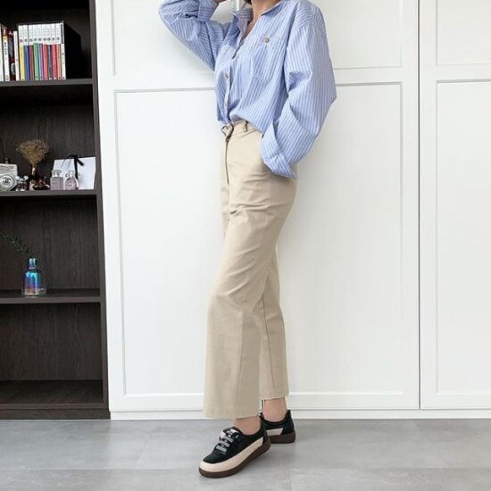 Jisyu Cowhide Divi Band Sneakers