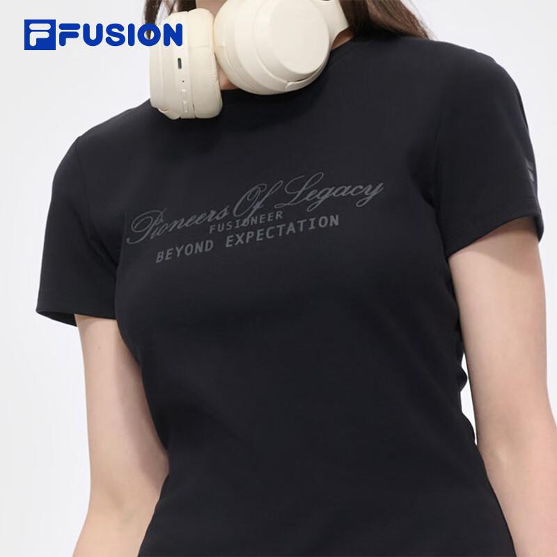 FILA FUSION Women's Short Sleeve Knit T-Shirt