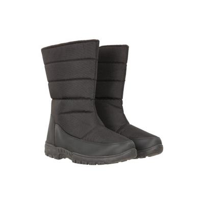 Mens Icey Fleece Lined Snow Boots