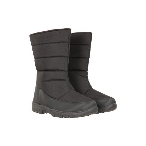 Mountain Warehouse Mens Icey Fleece Lined Snow Boots