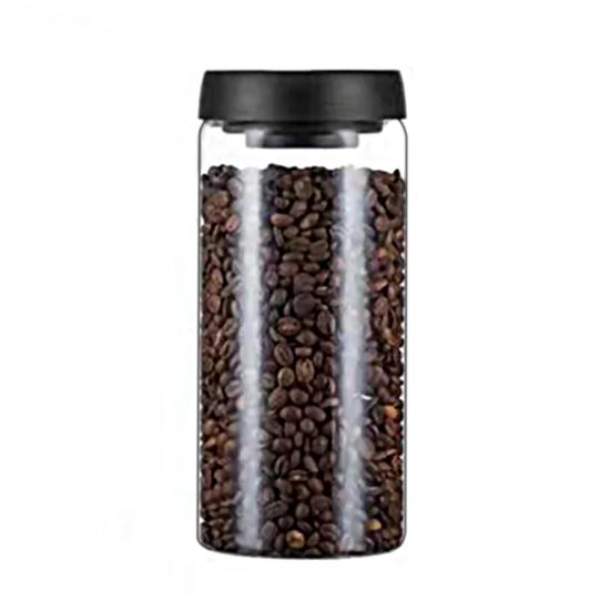500/900/1200/1800 ML forseglet krukke Fuktsikker kaffebønner Vakuumforseglet oppbevaringskrukke i glass for kjøkken