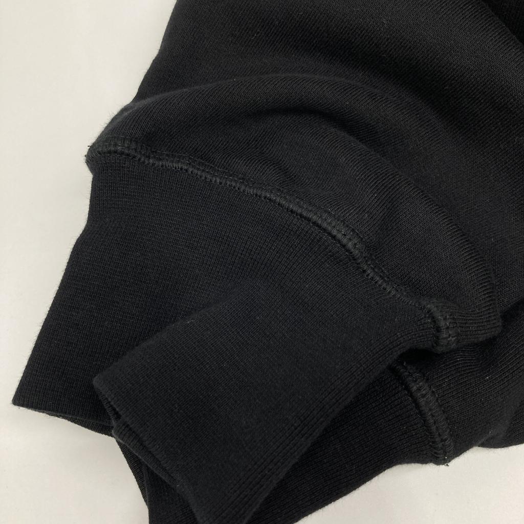 Alexander McQueen Black 23 Years 688715QTAAB Paint Logo Pullover Hoodie tops M blackUsed