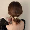 New Fashion Metal Irregular Double-Layer Hair Bands Ropes Women Headband Elastic Hairband Ponytail Holder Hair Accessories