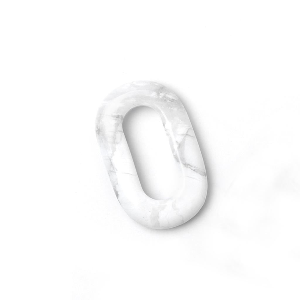 1 Stück Naturstein-Anhänger, hohl, oval, Quarz, Amazonit, Amethyst, Edelsteine, Charms für die Schmuckherstellung, DIY, Frauen, Männer, Halskette, Ohrringe, Zubehör, 23 × 38 mm