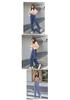 Women's High Waist Wide Leg Korean Jeans