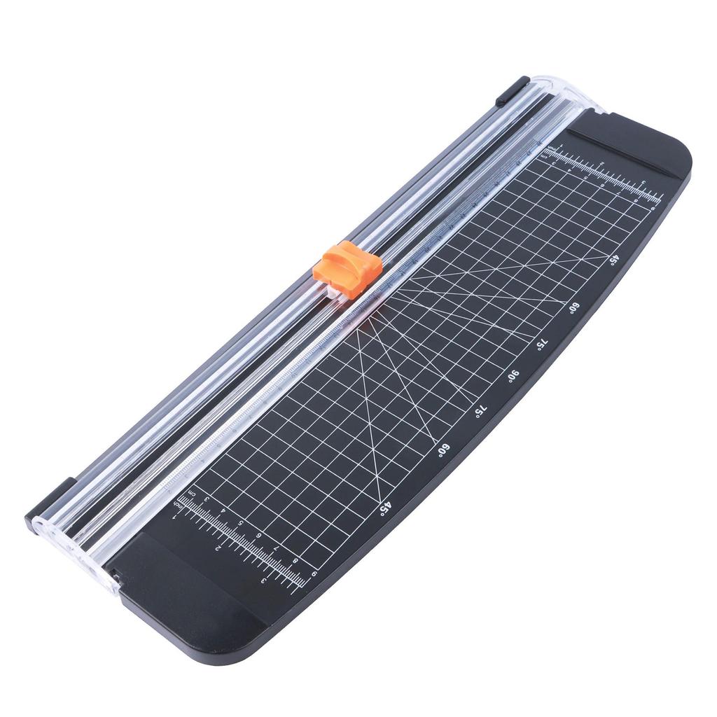 A4 Paper Cutter: Manual, Portable, Dual-Blade Office Trimmer