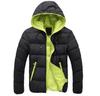 Men's Winter Cotton-Padded Jacket, New Korean Style, Trendy Cold-Weather Coat for Teens, Handsome Autumn and Winter Apparel.