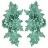 Vintage Schwere Spitze Spitzenapplikation Passendes Muster Bunte Florale Stickerei Borte DIY Design 3D Gestickter Aufnäher Kleidung Nähen
