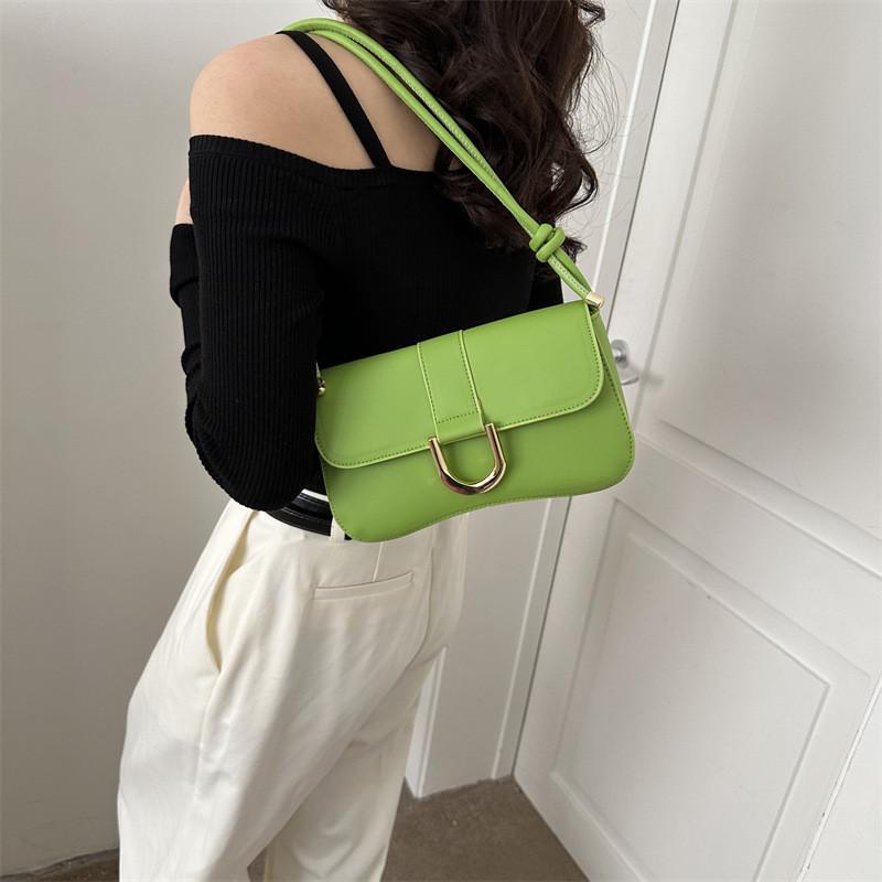 2023 New Retro Minimalist Crossbody Bag Street Fashion Trendy Shoulder Bag Women Small Single Shoulder Bag