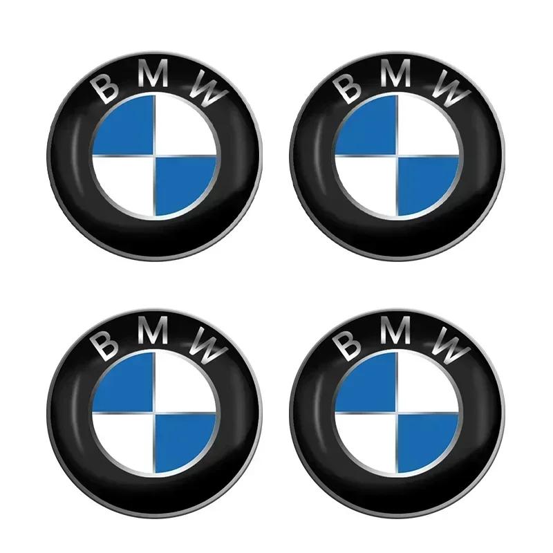 

4 шт. 56 мм Наклейки на центральные колпаки колес с логотипом BMW M M3 M5 M6 X3 E46 E90 E39 F10 F20 F30 G20 E60 E36 E34 X6