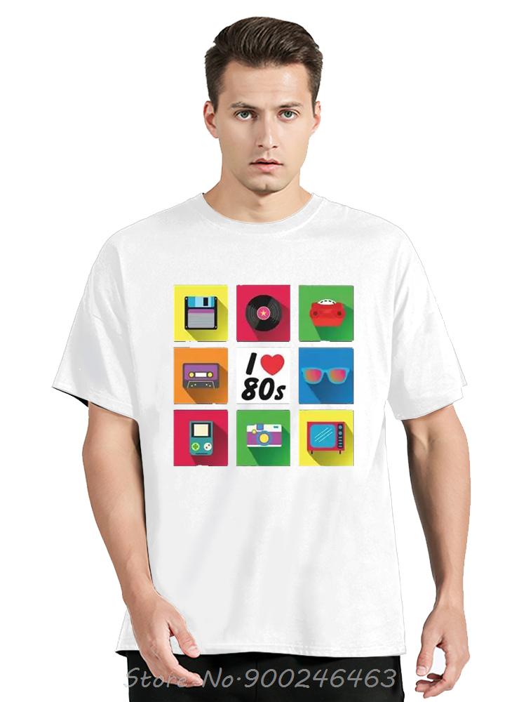 Born In 80's Limited Edition Cassette T Shirt Graphic Fashion Birthday Gifts Cotton Tees Old Vintage High Quality T-Shirt