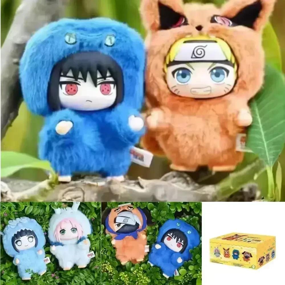 Naruto Itachi Sasuke Kakashi Gaara Serie Blind Box Trendiges Spielzeug Figur Plüsch Anhänger Sammlung Geburtstagsgeschenk