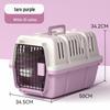 Portable Pet Airline Crate for Small & Medium Cats and Dogs