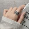 Elegant Rhinestone Zirconia Multi-layer Index Finger Ring for Women – Adjustable Designer Style
