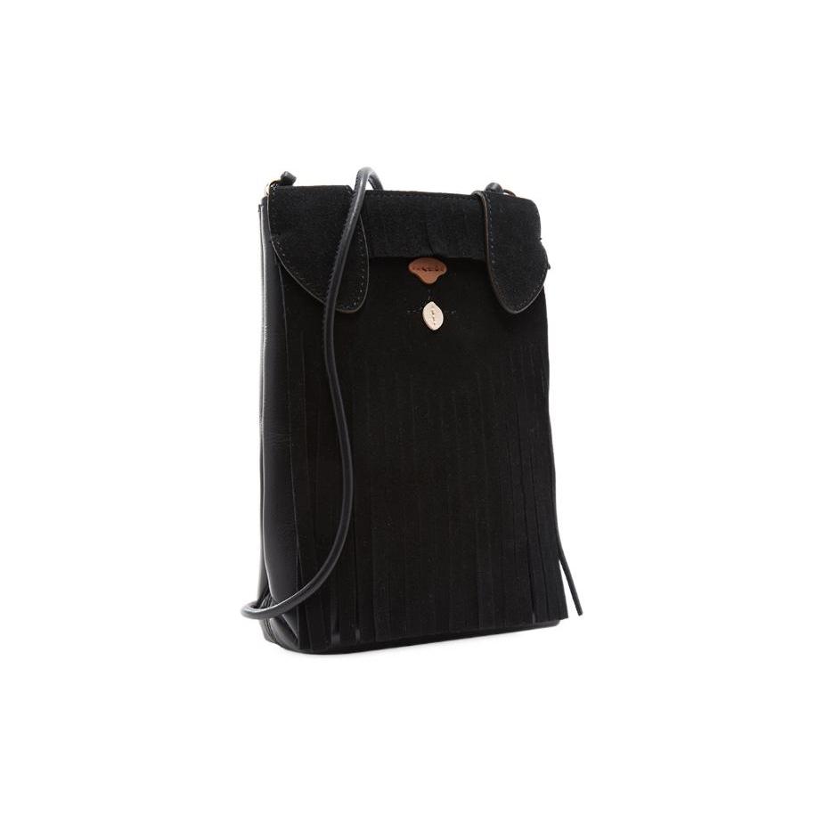 New Furla Cow Leather Shoulder Bag, Crossbody Bag, Cell Phone Pouch Women's Black WE00286-BX0610