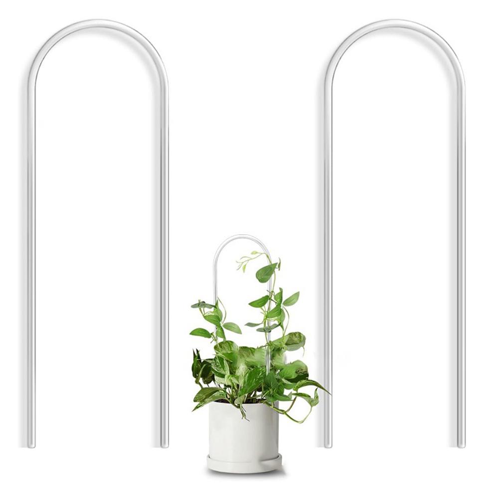 Acrylic U-Shaped Trellis Plant Support Frame Container Garden Accessory