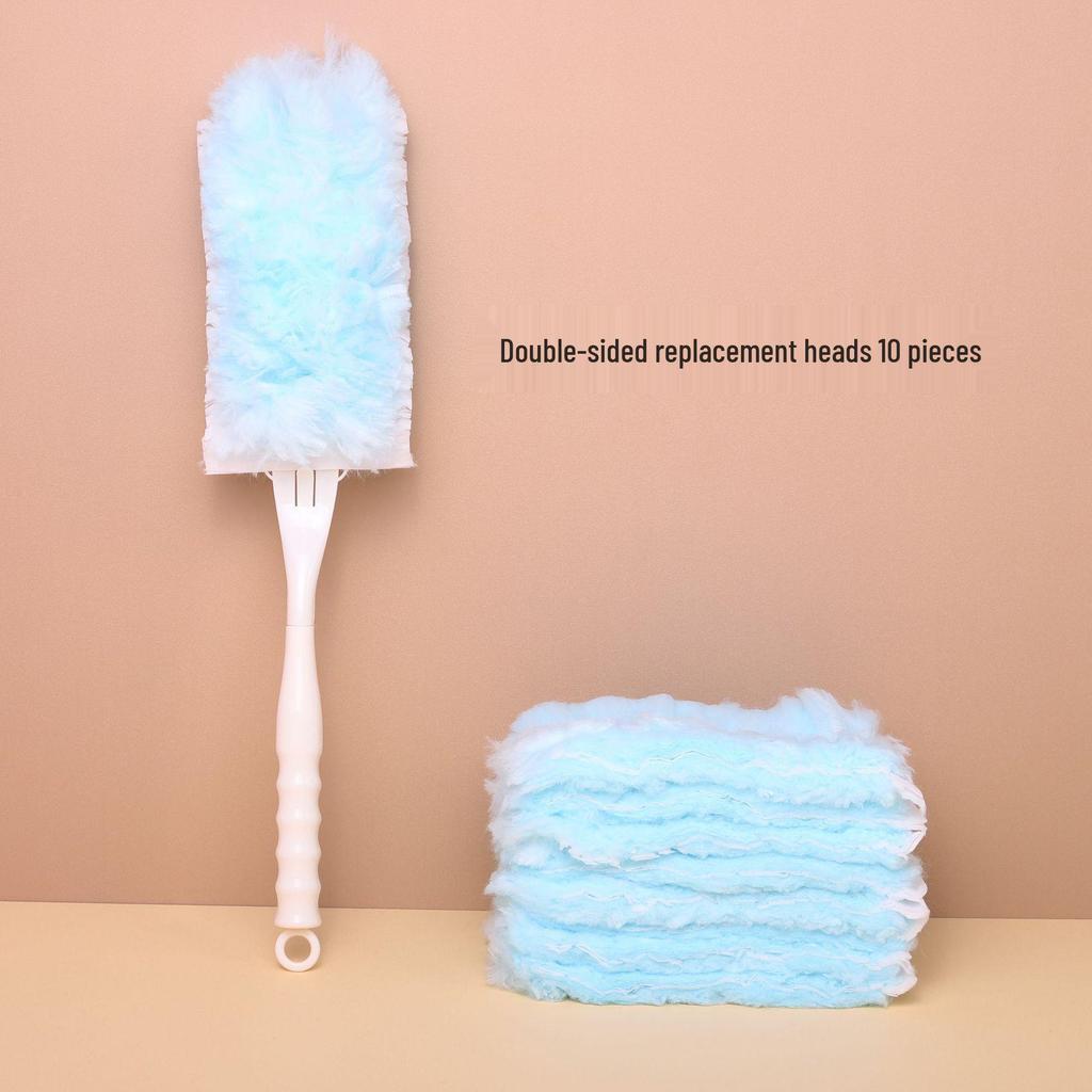 Desktop Electrostatic Dust Duster Replacement Core - Hair & Debris Cleaning Brush for Car & Household.