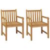 3 Piece Garden Dining Set 80 X 80 Cm Solid Teak Wood