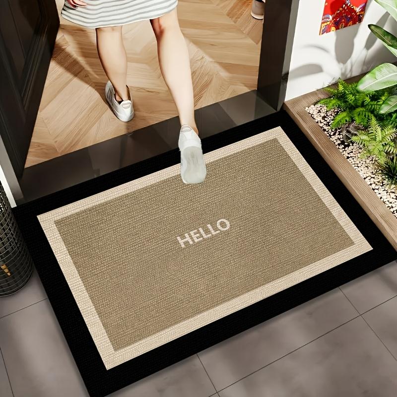 VIKAMA Minimalistischer Premium Teppich Moderner Stil Eingang Fußmatte Willkommensmatte Teppich Für Schlafzimmer Teppich Für Wohnzimmer Heimdekoration