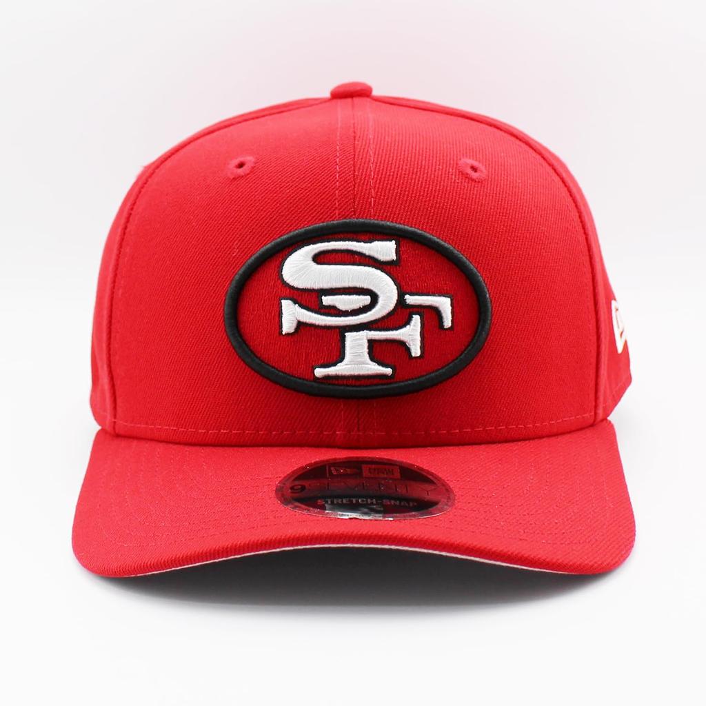 New Era Cap 9SEVENTY Stretch Snapback San Francisco 49ers NFL STRETCH SNAPBACK CAP RED SAN FRANCISCO American Football Hat 970 [Used]