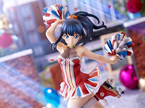 QuesQ SSSS.GRIDMAN Takara Rikka Cheerleader Style 1/7 Scale PVC Painted Complete Figure