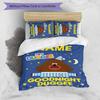 3pcs Hey Duggee2 Cover Set - Personalized Name, HD Printed Bedding with 1 Cover and 2 Pillowcases - Perfect for Home Decor, Easy Care