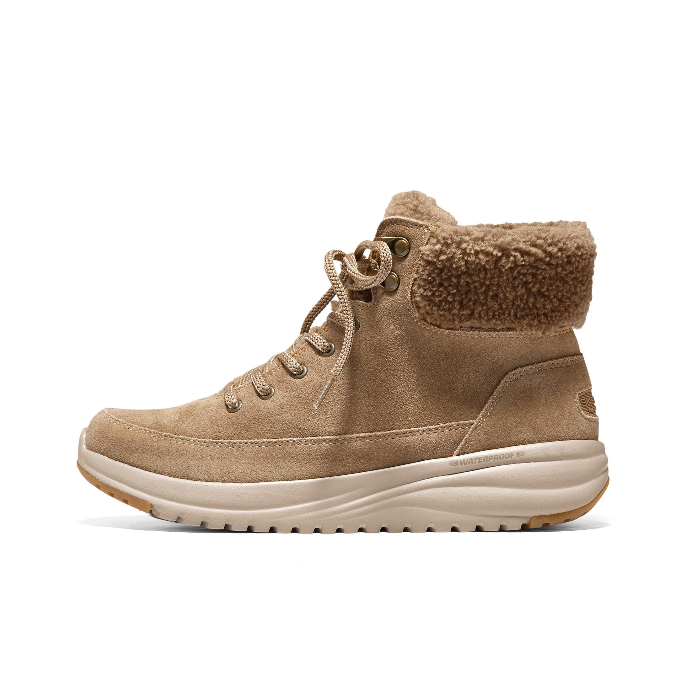 Skechers On-The-Go Comfortable Soft Short Snow Boots Women boots Brown 144770C-BRN 36