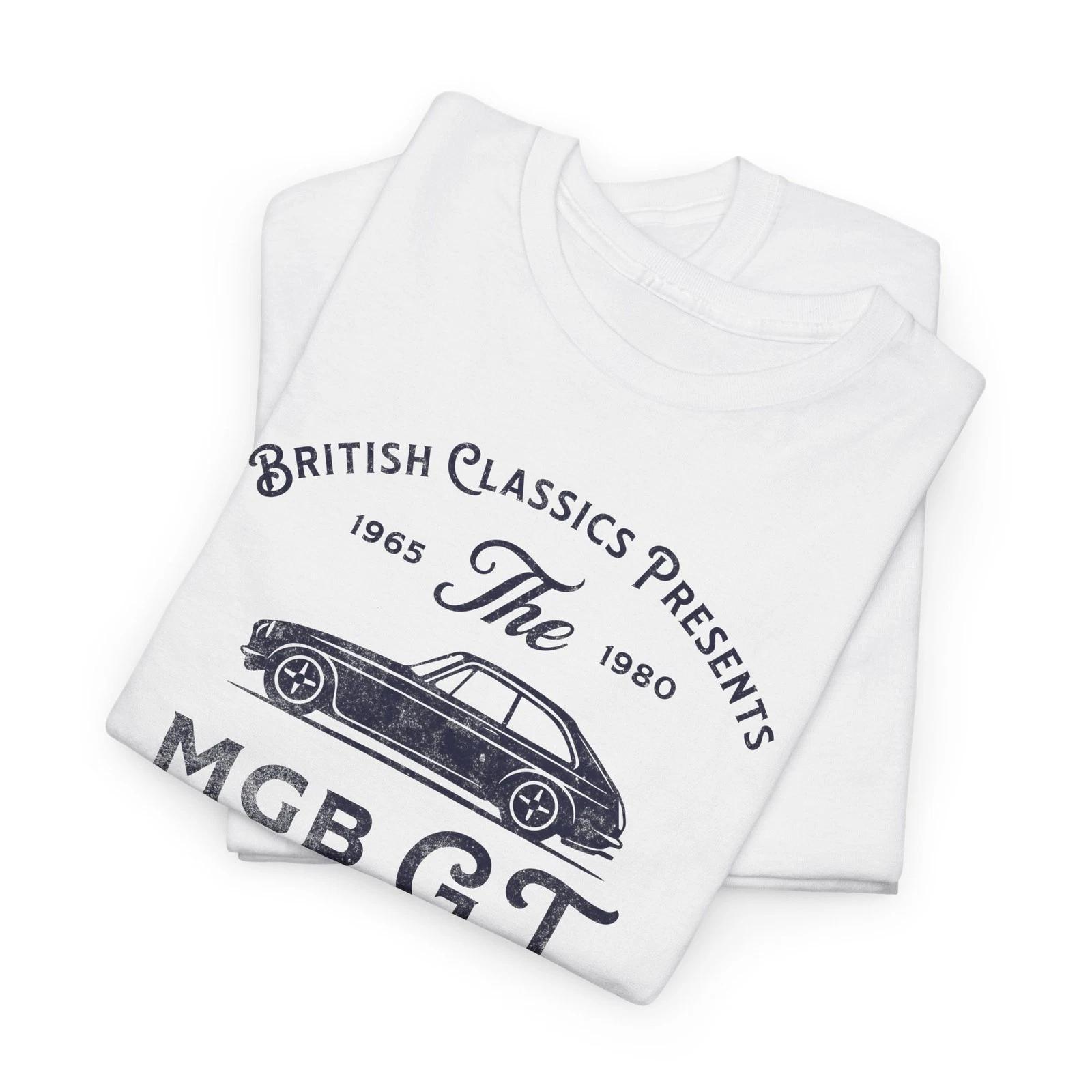 Классический британский автомобиль MGB GT - Футболка в винтажном стиле | S-5XL | 5 цветов M