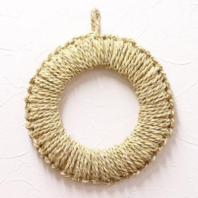 Matsunoya Straw Pot Holder (Large: Approx. 24cm) / Made In Japan