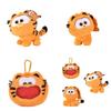 Garfield Standing Position Cat Bag Ornament Plush Keychain Pendant Gift Children