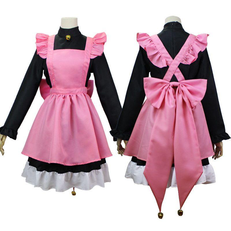 Cardcaptor Sakura Cosplay Costume Kinomoto Sakura Rei Ka Cat Outfit Pink Black Cat Girl Sakura Cosplay Anime