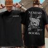 Rapper Booba Nero Nemesis Album Vintage Graphic Tshirt Men Women Hip Hop Tshirts Short Sleeves Soft Cotton Streetwear Tshirt