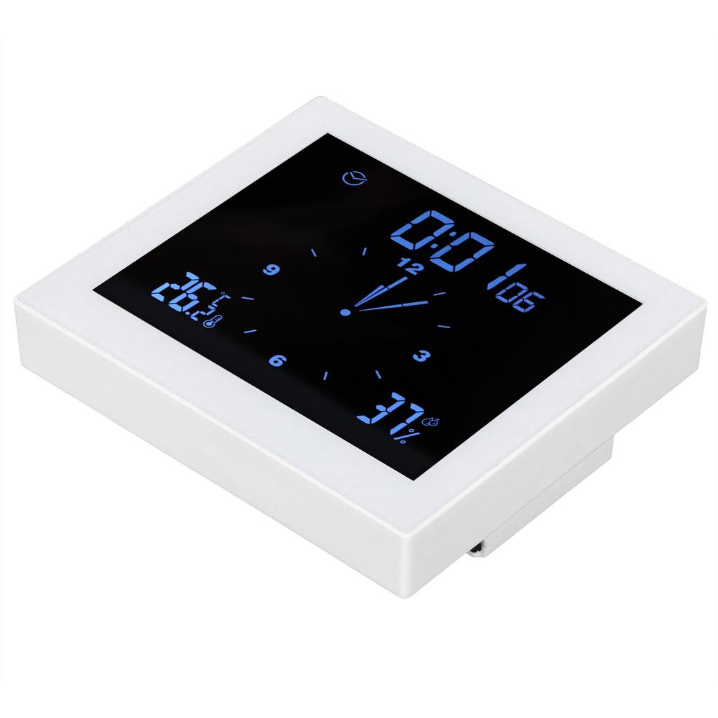 Digitaler Alarm Temperatur Luftfeuchtigkeit Anzeige Uhr Innen Tisch Timer Multifunktional für Haushalt