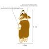 Cartoon Dog Paw Enamel Brooch Pin Denim Jacket Backpack Badge Jewelry Decor