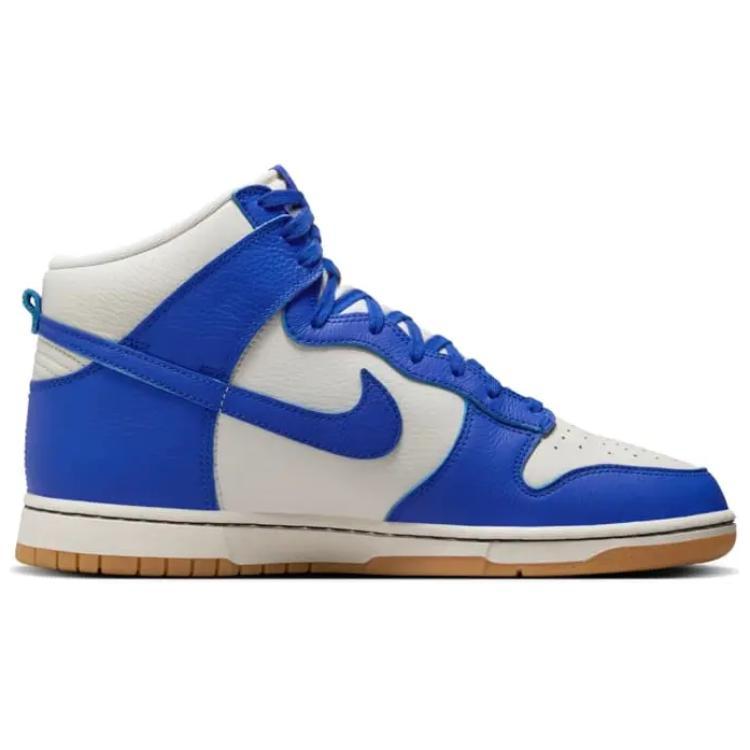 Nike Dunk High Retro Se Phantom Racer Blue Gum Unisex Sneakers FV6612-001