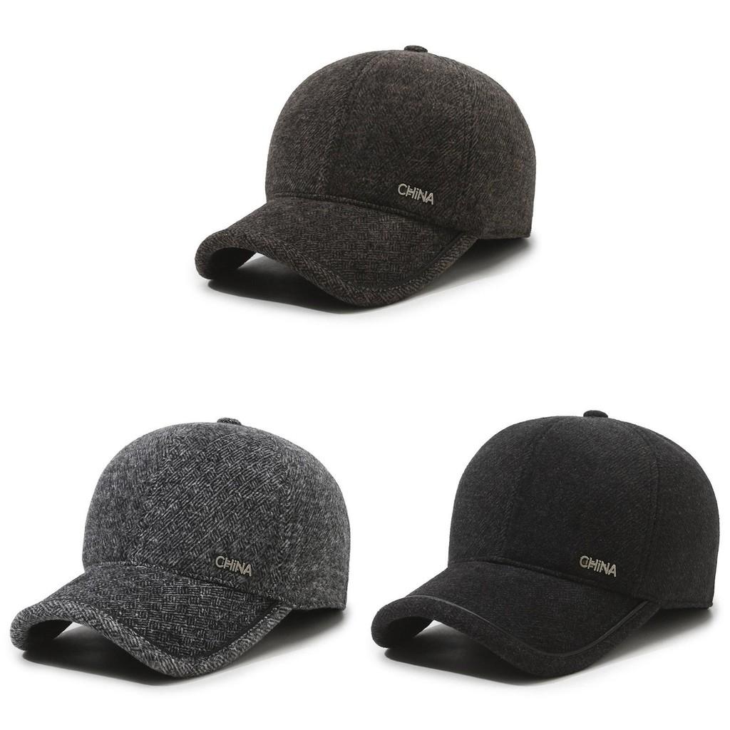 Baseball Cap Thickened Adjustable Outdoor Peaked Caps Windproof Hat Fashion