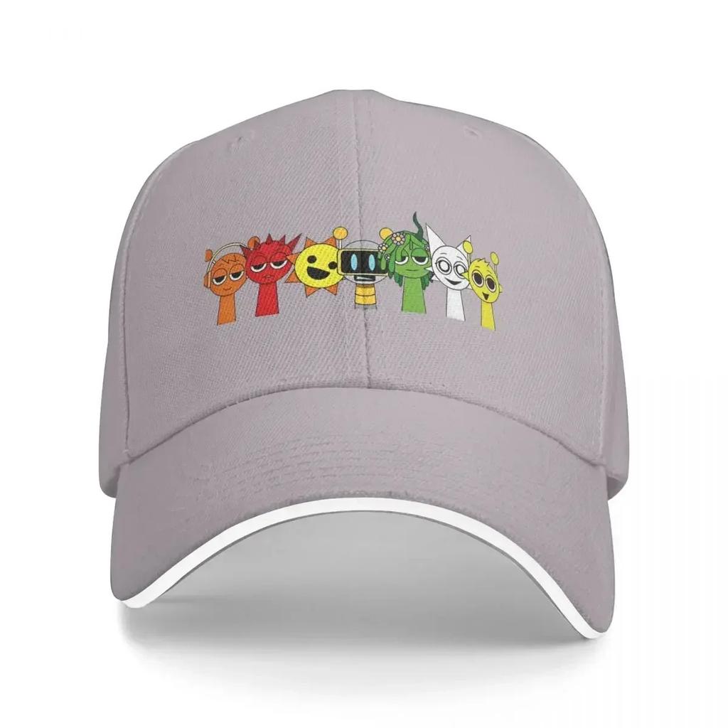 Sprunki Caps For Unisex Women Cool Baseball Cap Dad Hat Casual Headewear